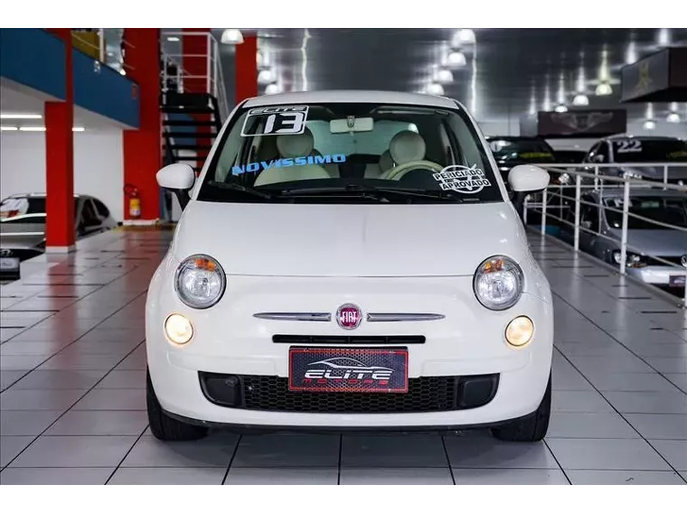 Fiat 500 Branco 1