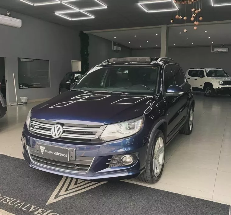 Volkswagen Tiguan Azul 4