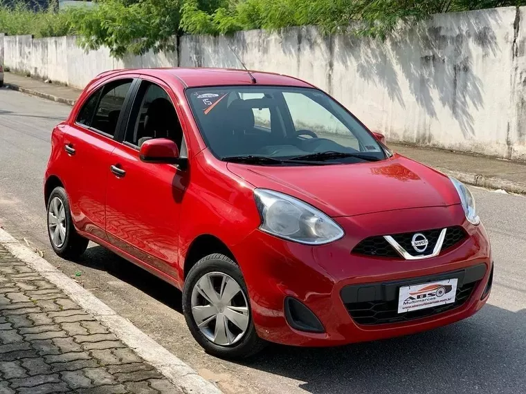 Nissan March Vermelho 13