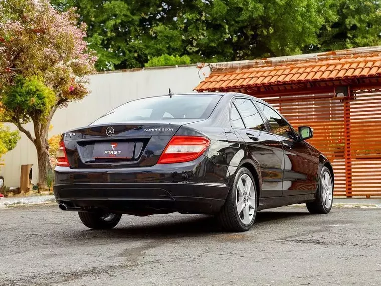 Mercedes-benz C 200 Preto 9