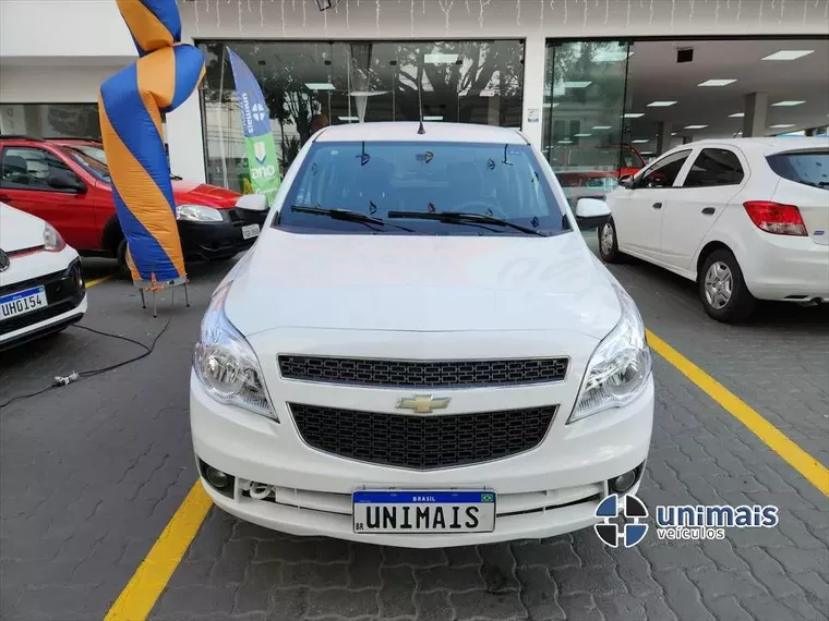 Chevrolet Agile Branco 8