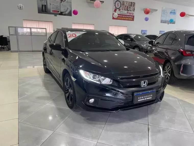 Honda Civic Preto 1