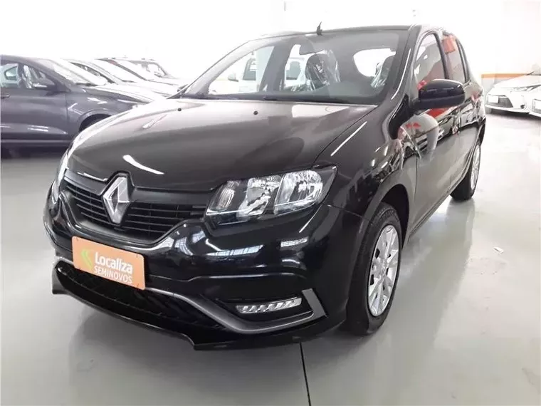 Renault Sandero Preto 9