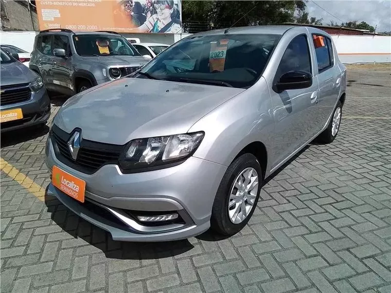 Renault Sandero Prata 8