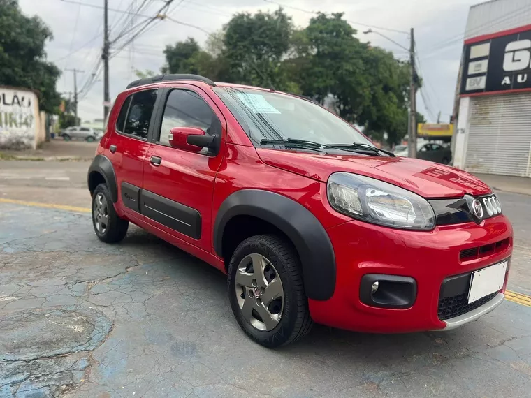 Fiat Uno Vermelho 2