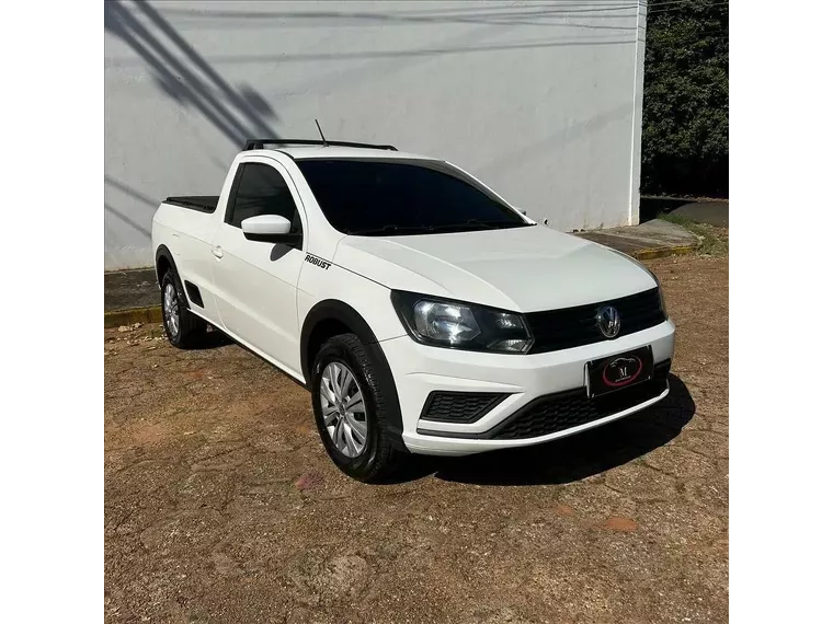 Volkswagen Saveiro Branco 10