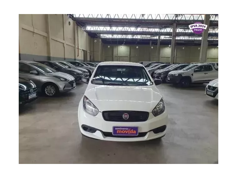 Fiat Grand Siena Branco 2