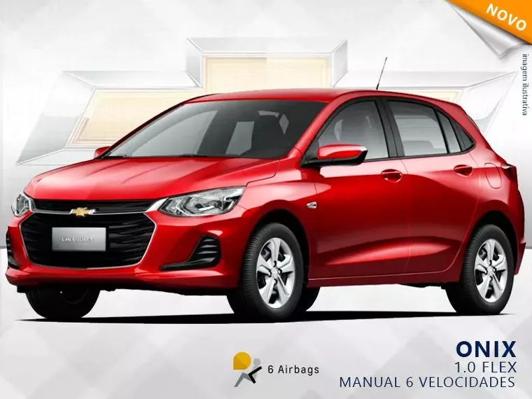 Chevrolet Onix Vermelho 4