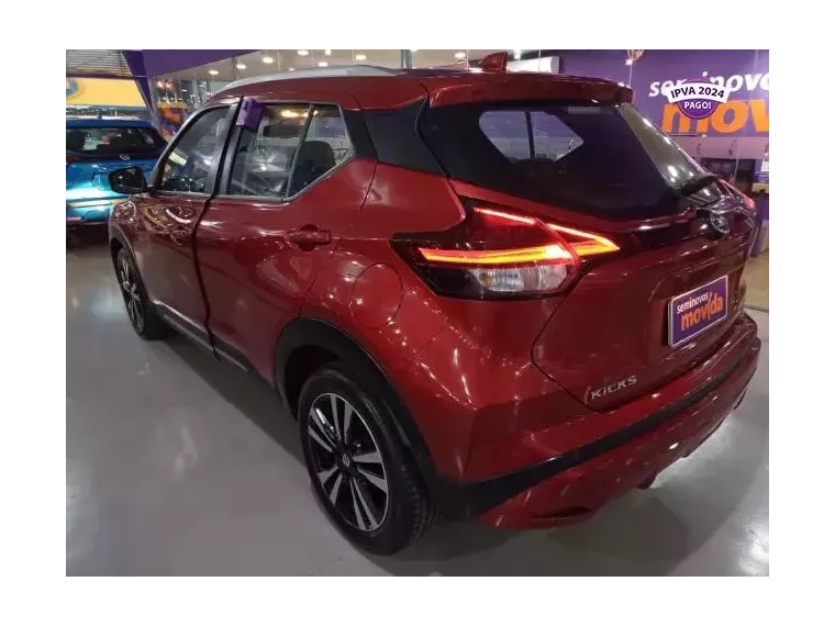 Nissan Kicks Vermelho 4