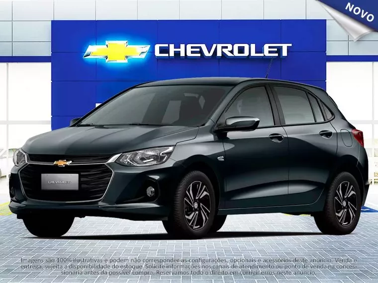 Chevrolet Onix Cinza 6