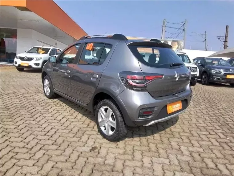 Renault Sandero Cinza 2