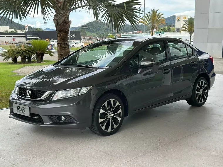 Honda Civic Cinza 2