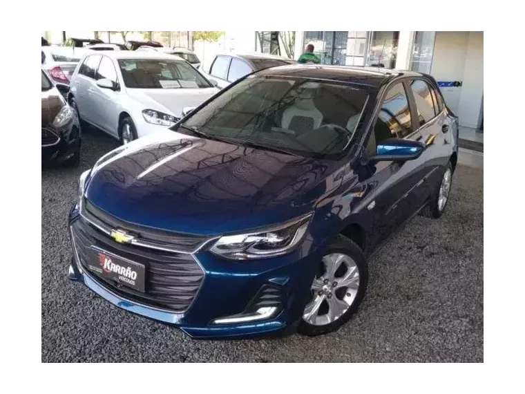 Chevrolet Onix Azul 3