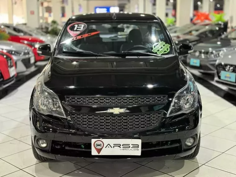 Chevrolet Agile Preto 3