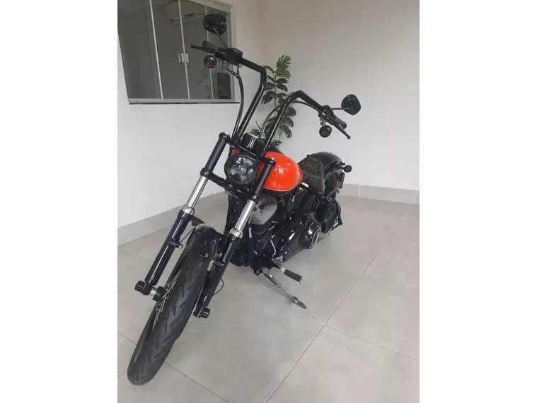 Harley-Davidson FXS Laranja 2