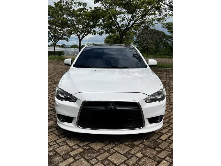 Mitsubishi Lancer Branco 5