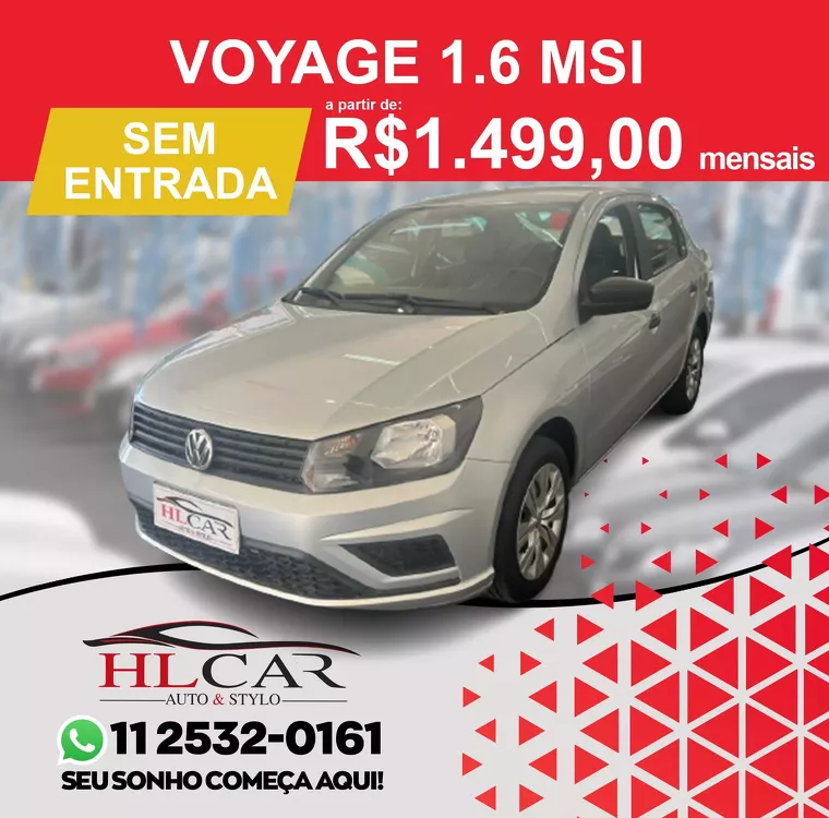 Volkswagen Voyage Prata 1