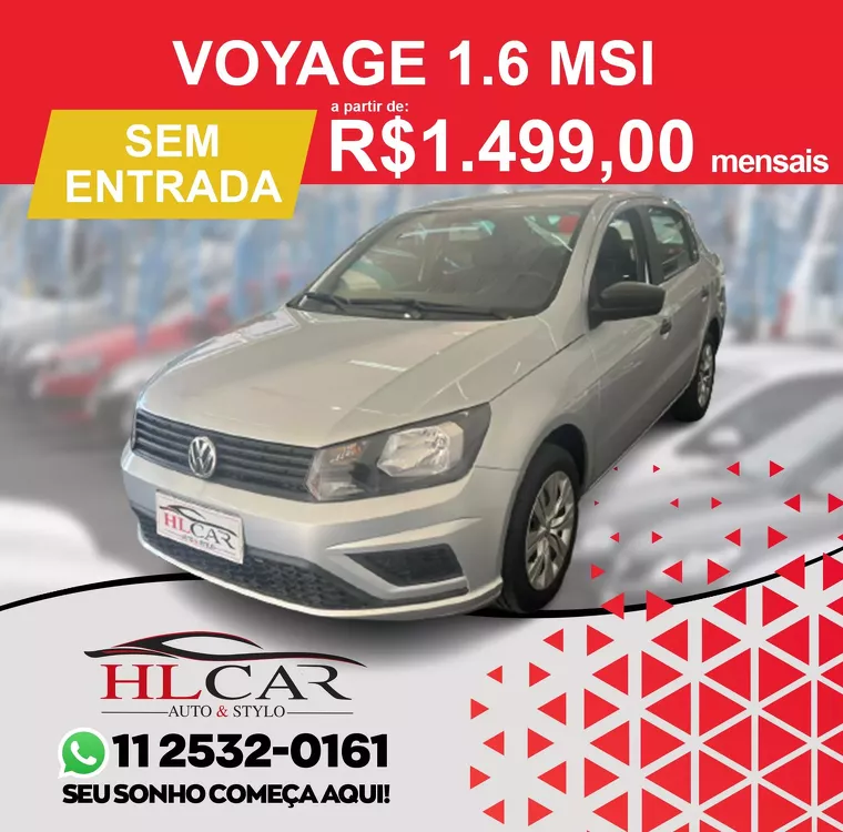 Volkswagen Voyage Prata 13