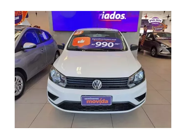 Volkswagen Gol Branco 3