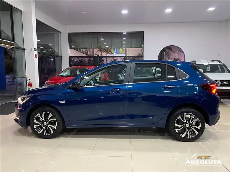 Chevrolet Onix Azul 1