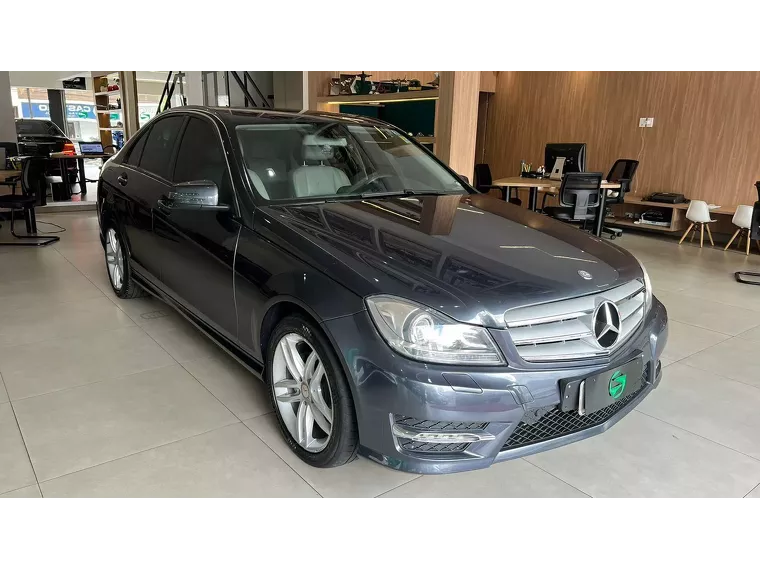 Mercedes-benz C 200 Cinza 8