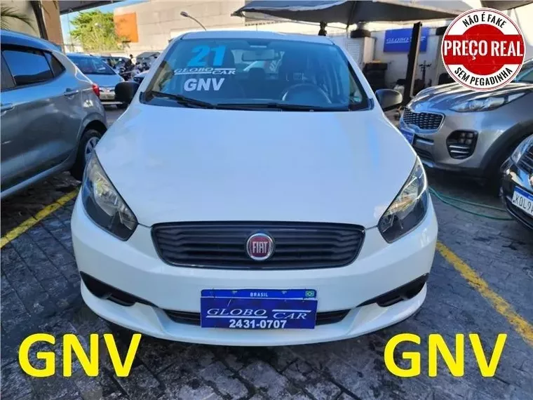 Fiat Grand Siena Branco 1