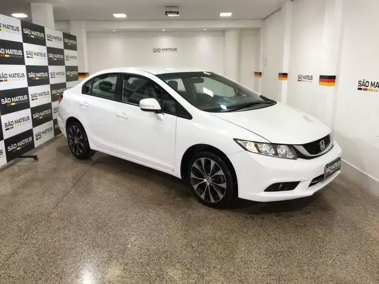 Honda Civic Branco 4