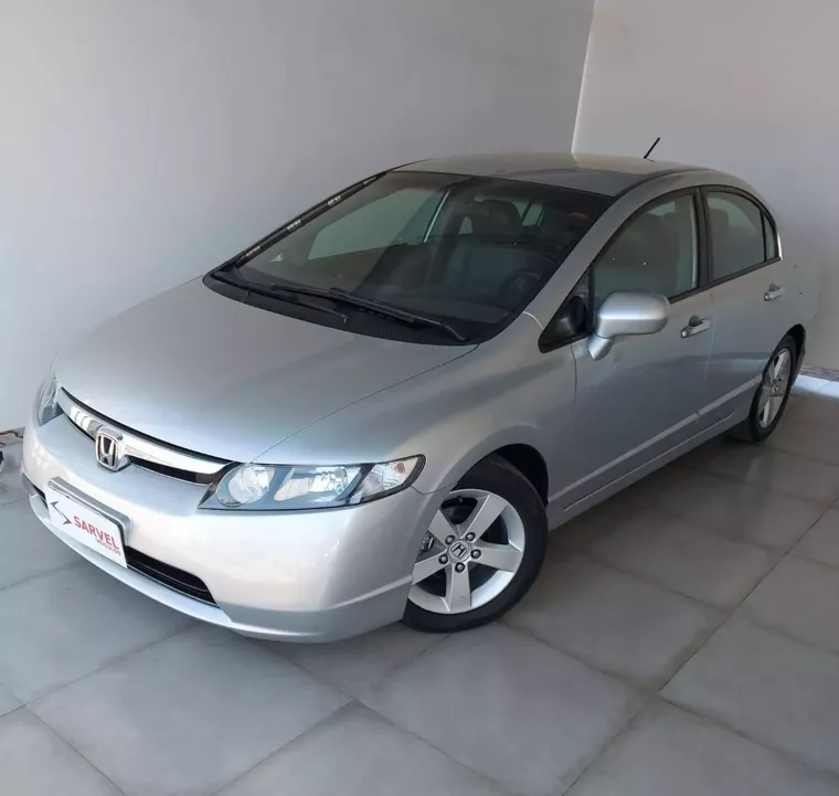 Honda Civic Prata 7