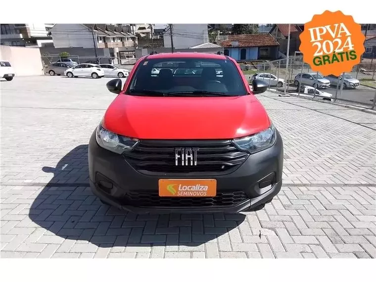 Fiat Strada Vermelho 5