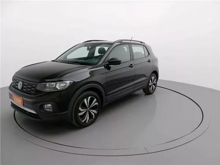 Volkswagen T-cross Preto 10