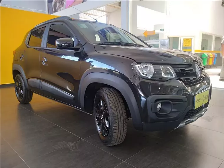 Renault Kwid Preto 4