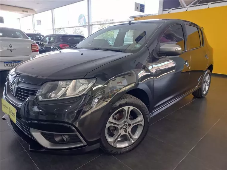 Renault Sandero Preto 1