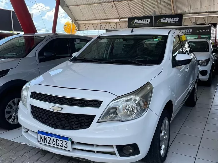 Chevrolet Agile Branco 1