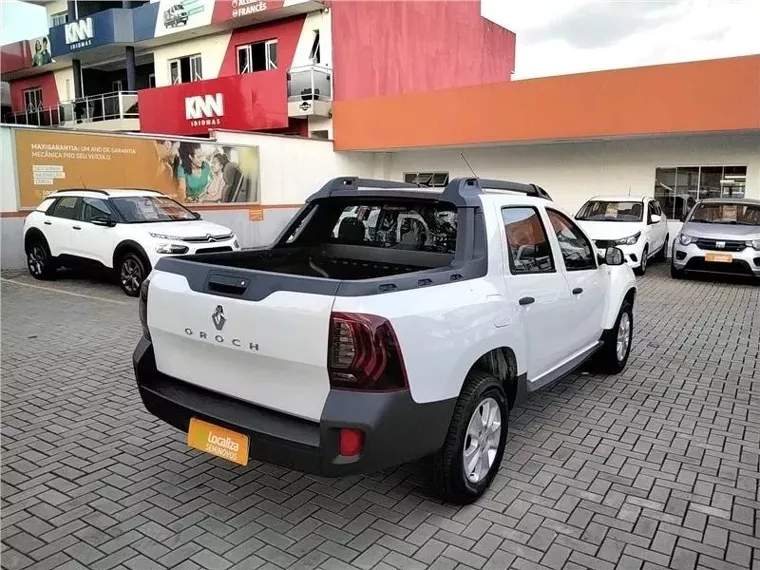 Renault Duster Oroch Branco 9