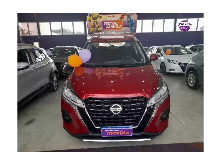 Nissan Kicks Vermelho 5