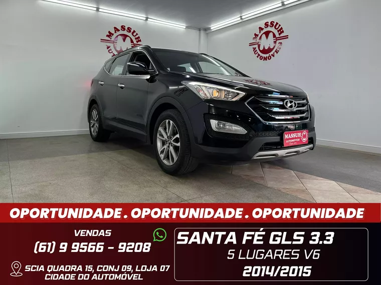 Hyundai Santa Fé Preto 13