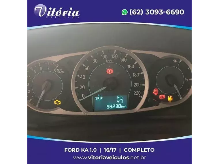 Ford KA Vermelho 8