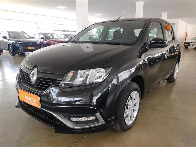 Renault Sandero Preto 7