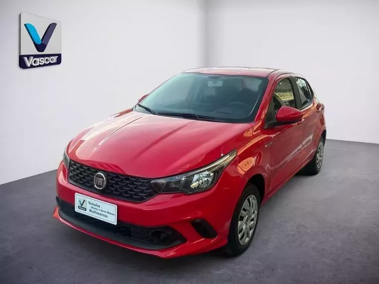 Fiat Argo Vermelho 12