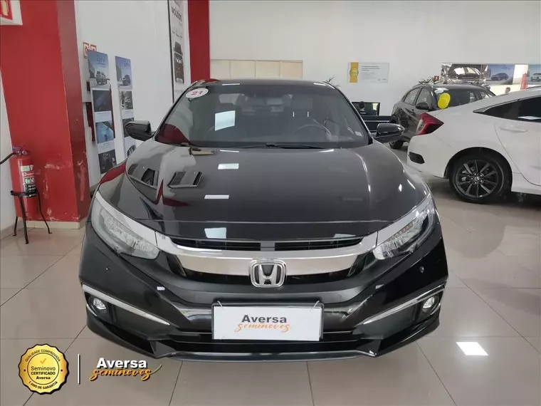 Honda Civic Preto 10