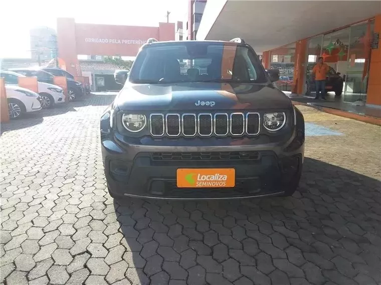 Jeep Renegade Cinza 10