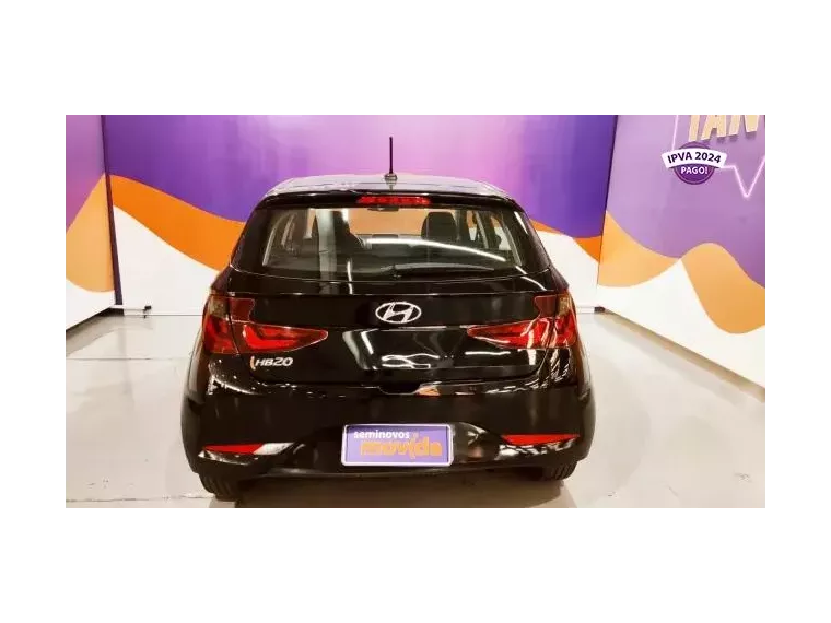 Hyundai HB20 Preto 4