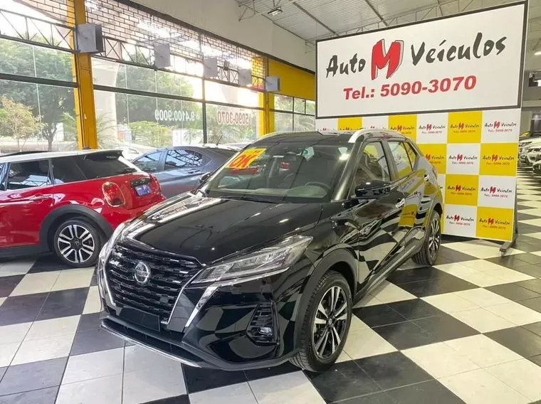 Nissan Kicks Preto 2