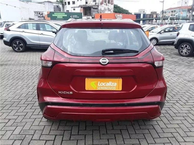 Nissan Kicks Vermelho 8