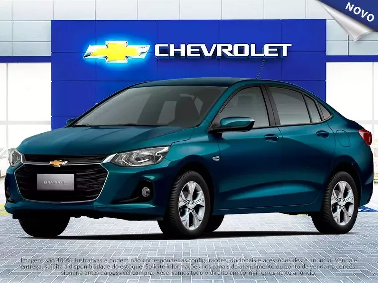 Chevrolet Onix Azul 2