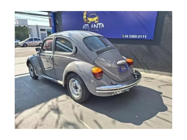 Volkswagen Fusca Cinza 1