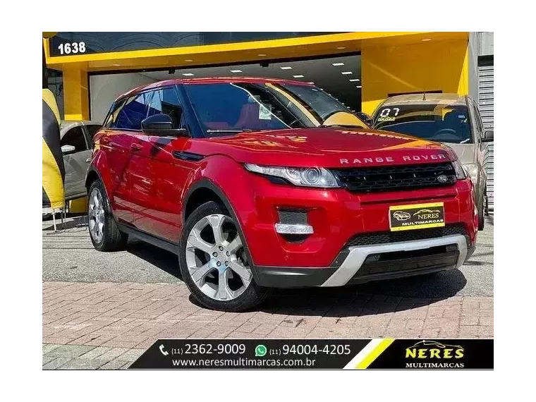 Land Rover Range Rover Evoque Vermelho 3