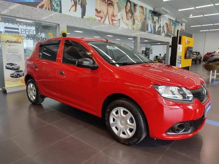 Renault Sandero Vermelho 1