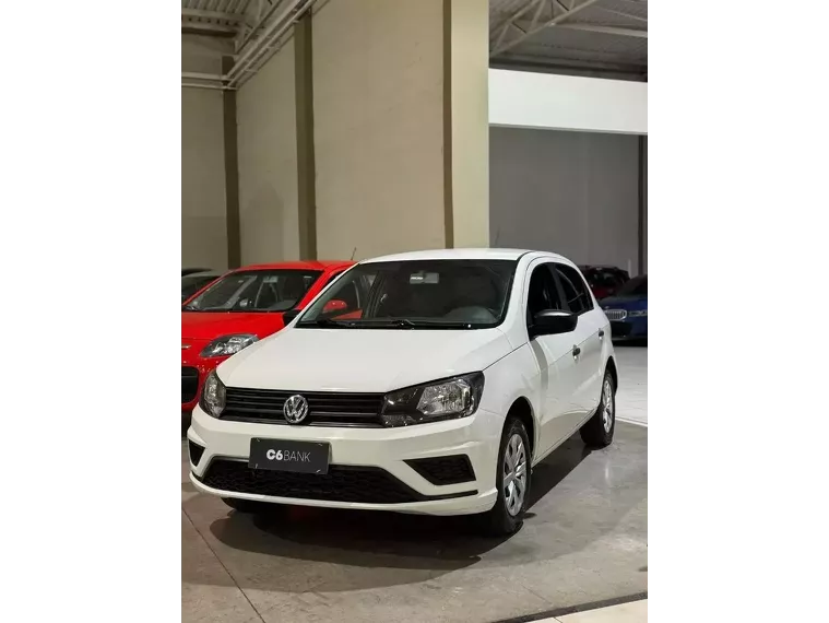 Volkswagen Gol Branco 1