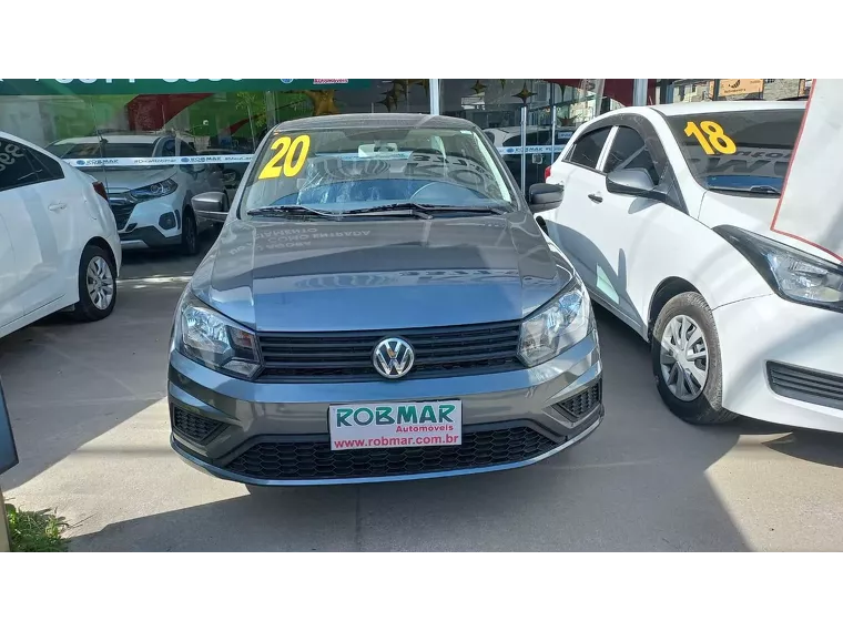 Volkswagen Voyage Cinza 4